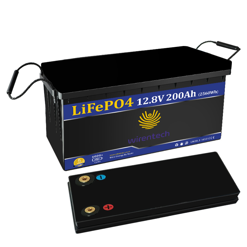 Batería de iones de litio de 12V, 100Ah, 200Ah, 300Ah, 400Ah, baterías para carrito de golf, baterías recargables de iones de litio