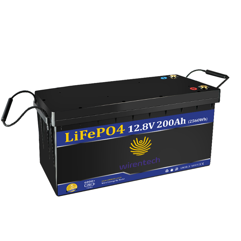 Aplicaciones comerciales Reemplazo directo Grupo 31 15.4v Voltaje de corte Catamaranes Batería solar LiFePO4 Batería de fosfato de hierro y litio